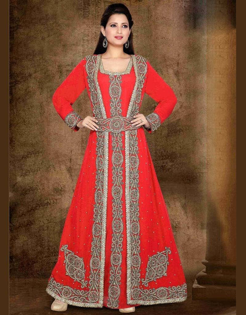 Jacket Style Partywear Moroccan Kaftan